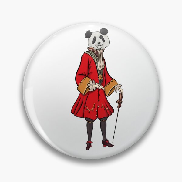 Item preview, Fancy Panda Model Character Sticker designed and sold by Rachels-Hue.