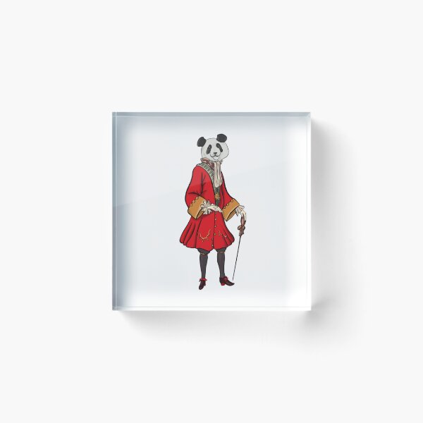 Item preview, Fancy Panda Model Character Sticker designed and sold by Rachels-Hue.