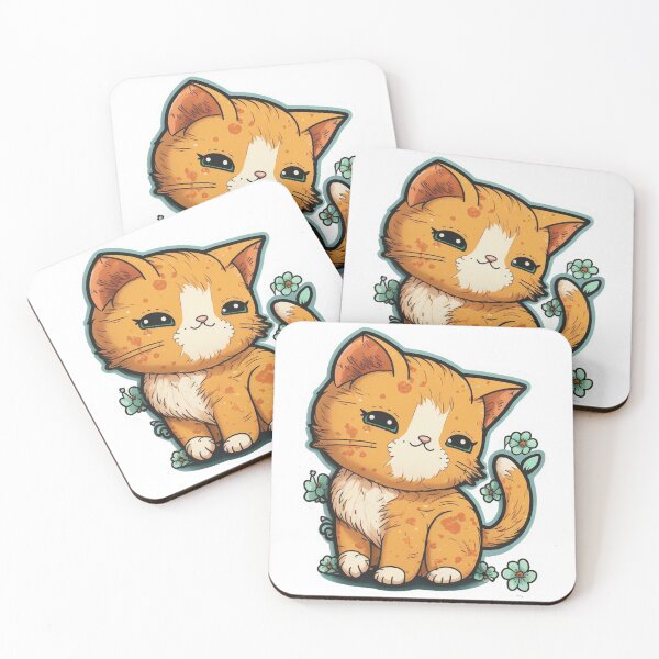 Item preview, Cartoon Ginger Orange Tabby Cat Sticker designed and sold by ChrisM63.