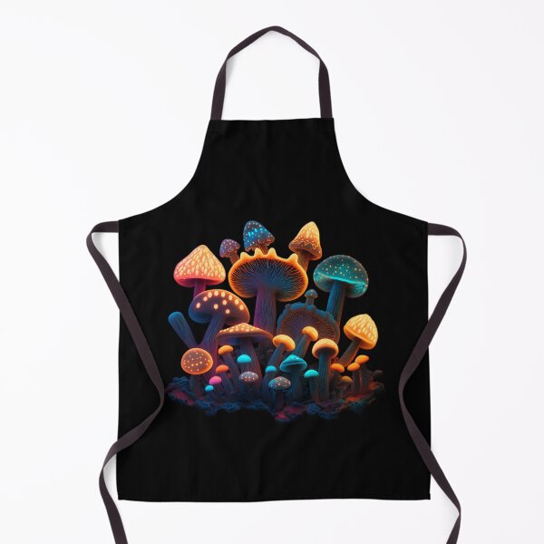 Item preview, Psychedelic glowing mushrooms #2 designed and sold by Christolamber.