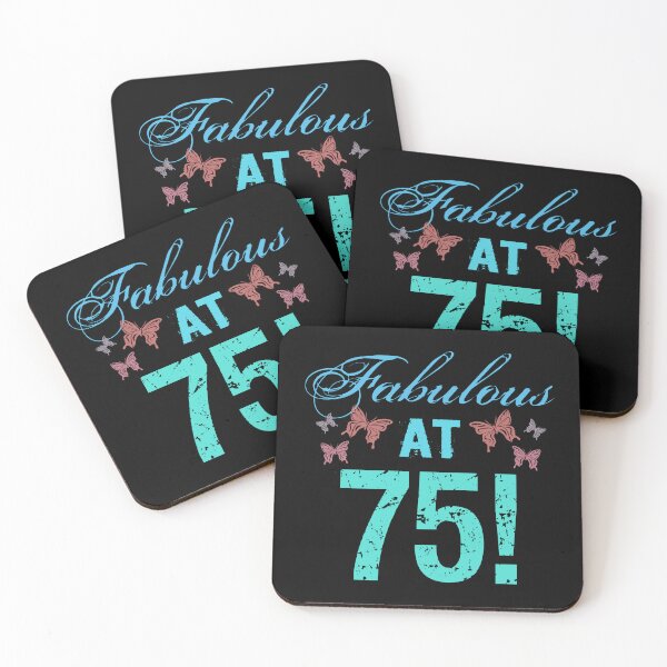 Item preview, Fabulous At 75 birthday! designed and sold by thepixelgarden.