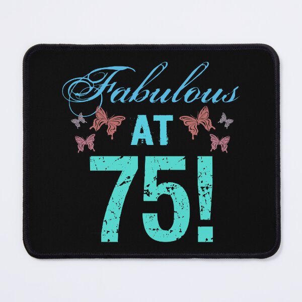 Item preview, Fabulous At 75 birthday! designed and sold by thepixelgarden.
