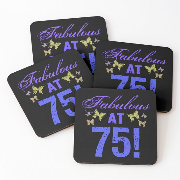 Item preview, Fabulous At 75 birthday! designed and sold by thepixelgarden.