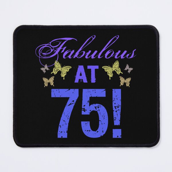 Item preview, Fabulous At 75 birthday! designed and sold by thepixelgarden.