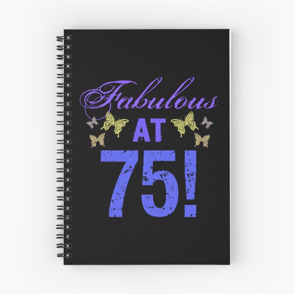 Item preview, Fabulous At 75 birthday! designed and sold by thepixelgarden.