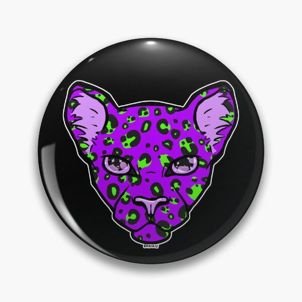 Item preview, Green And Purple Leopard Print designed and sold by JanGrackle.