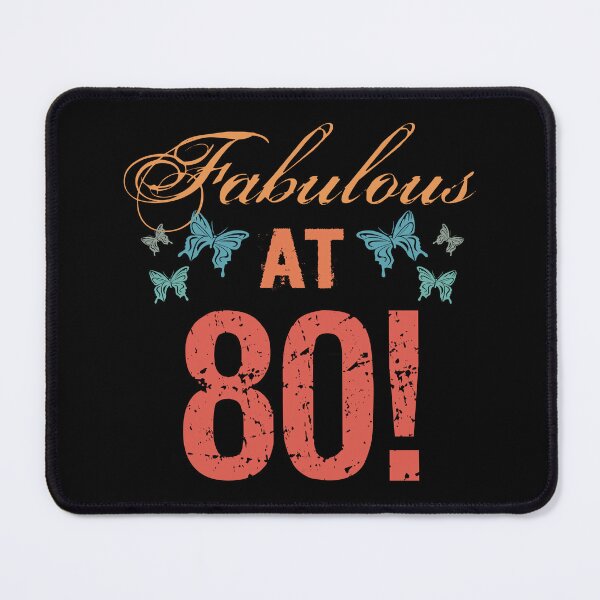 Item preview, Fabulous At 80 birthday! designed and sold by thepixelgarden.