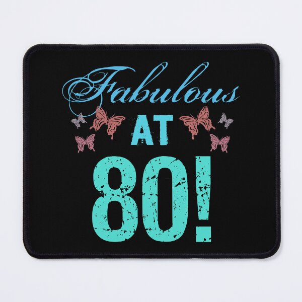 Item preview, Fabulous At 80 birthday! designed and sold by thepixelgarden.