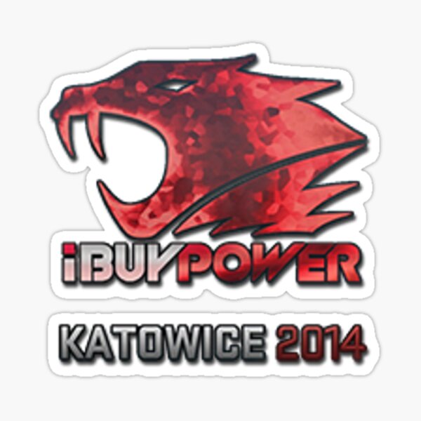 iBUYPOWER Kattowitz 2014 Holo Sticker