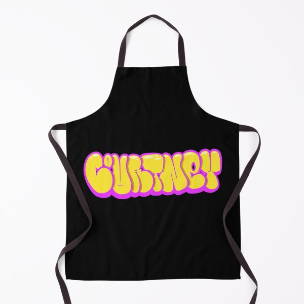 Item preview, Yellow Courtney Name Tag designed and sold by ArtByNabes.