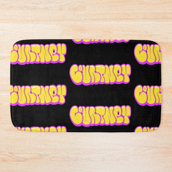 Item preview, Yellow Courtney Name Tag designed and sold by ArtByNabes.