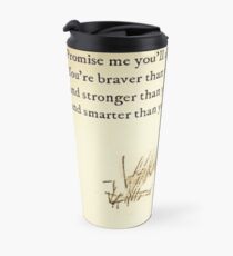 You Are BRAVE Travel Mug