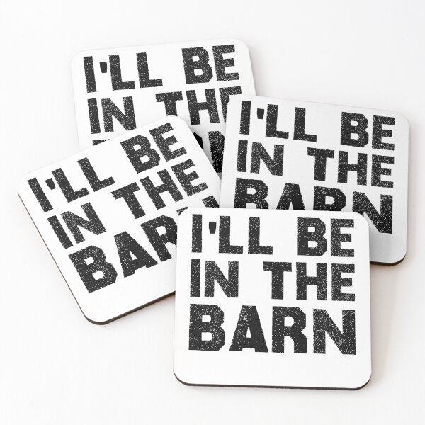 Item preview, I'll Be in the Barn Funny Mechanic Dad Joke Father's day designed and sold by MouDantArts.