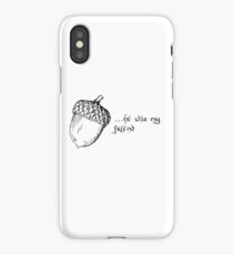 Bilbo Thorin Acorn iPhone Case