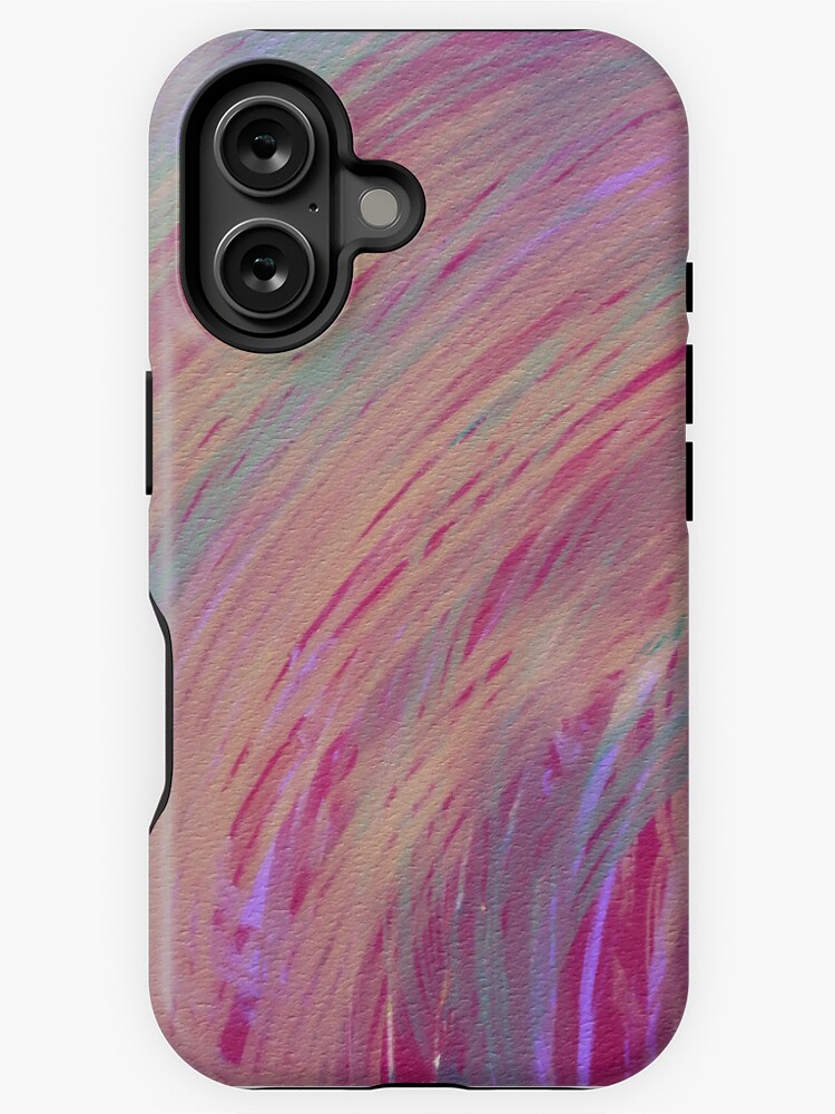 Thumbnail 1 of 4, iPhone Case, Intense Sunset Pastel Abstract designed and sold by OneDayArt.
