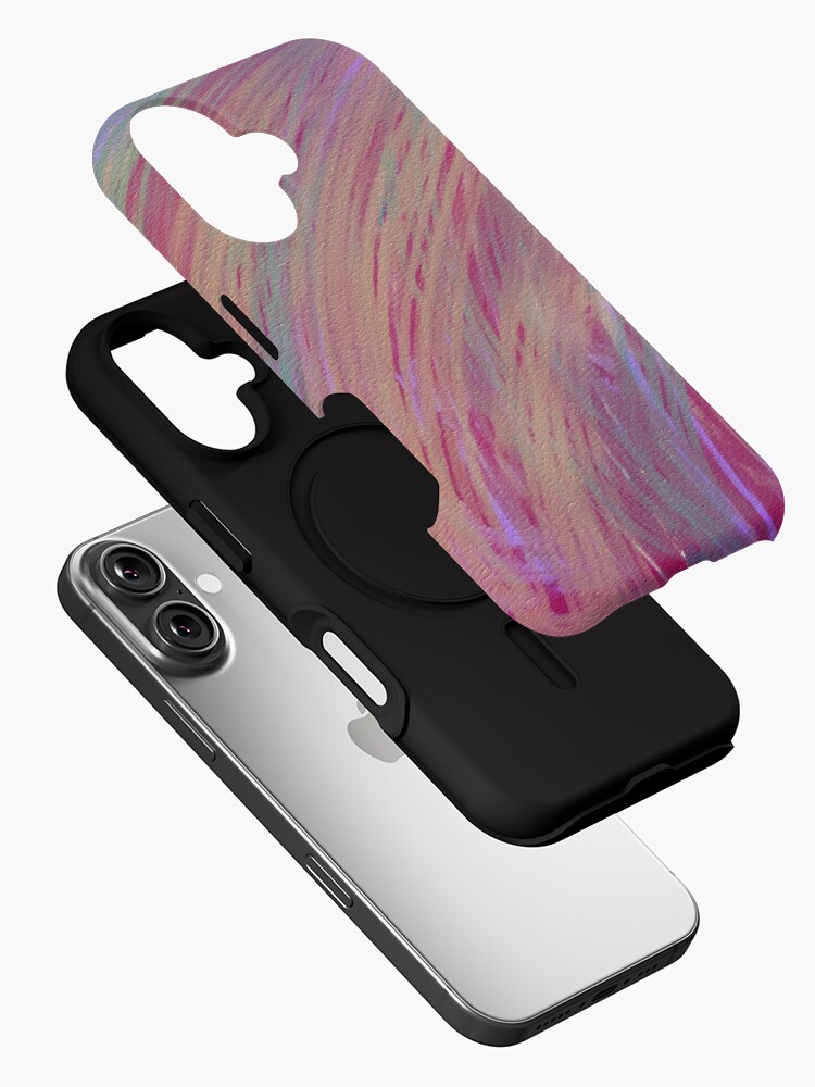 Thumbnail 2 of 4, iPhone Case, Intense Sunset Pastel Abstract designed and sold by OneDayArt.