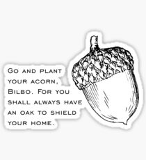 Bilbo Acorn Sticker