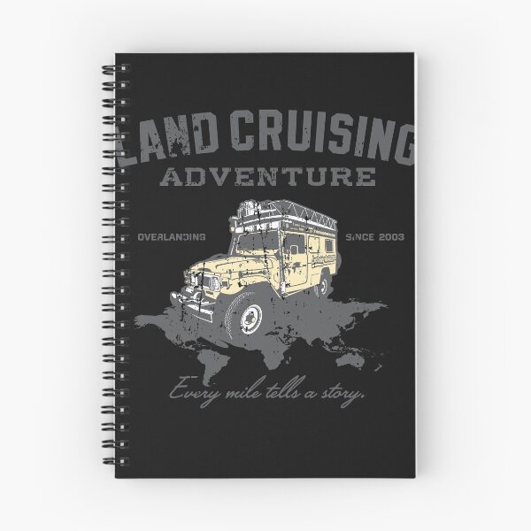 Item preview, Every Mile Tells a Story - grey print designed and sold by landcruising.