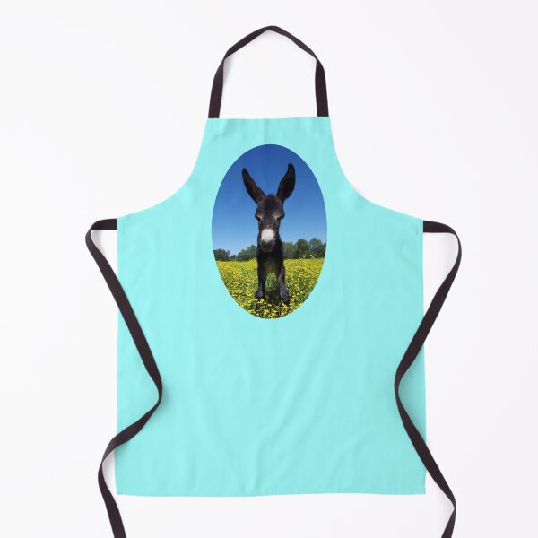 Item preview, Baby Donkey in a Field of Yellow Flowers designed and sold by Dulcimer17.