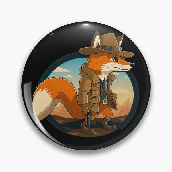 Item preview, Live on the wild side with our Smuggler Fox designed and sold by sparktalyst.