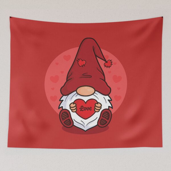 Item preview, Valentine Gnome - Gnome Love designed and sold by MeggieNic.