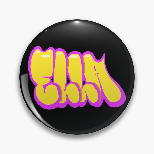 Item preview, Yellow Ella Name Tag  designed and sold by ArtByNabes.