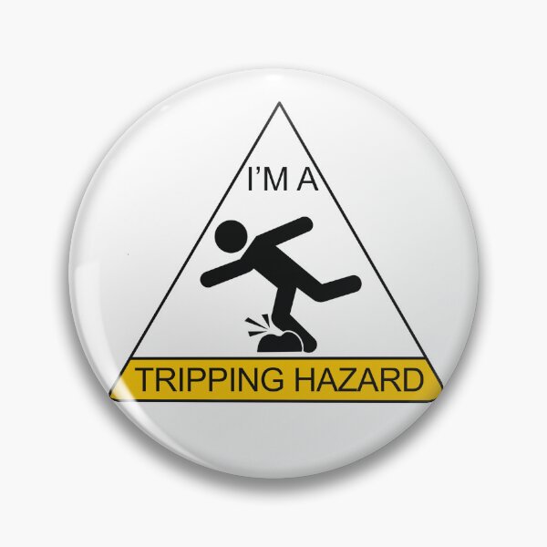 Item preview, Copy of Falling Person, Tripping Hazard Sticker designed and sold by Rachels-Hue.