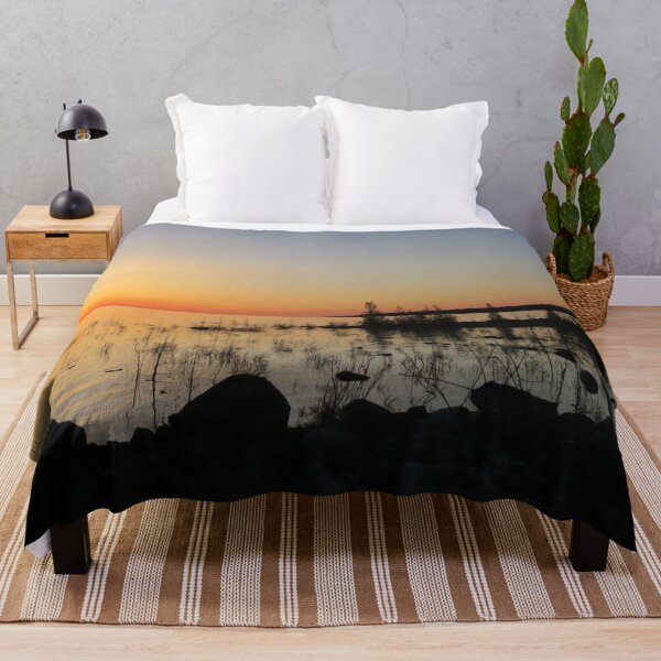 Item preview, Setting Sun Orange Sky Bruce Peninsula No.3 designed and sold by MaryLinH.