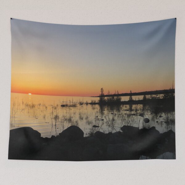Item preview, Setting Sun Orange Sky Bruce Peninsula No.3 designed and sold by MaryLinH.
