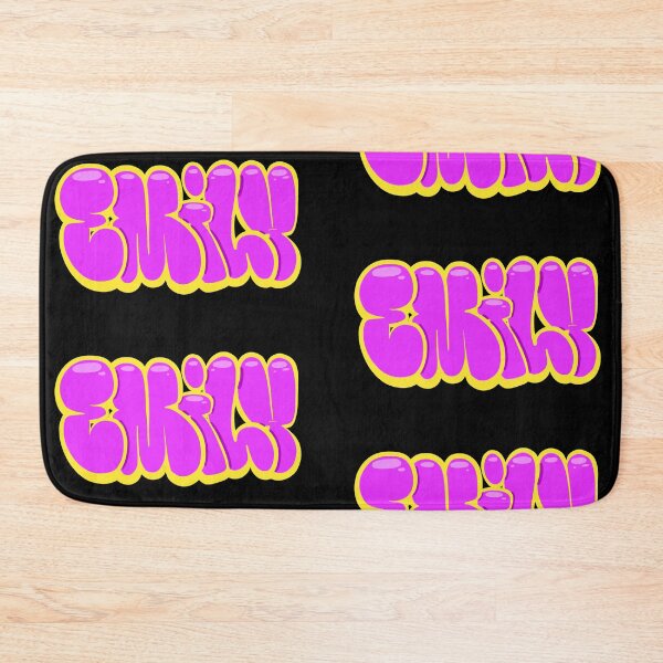Item preview, A Pink Emily Name Tag designed and sold by ArtByNabes.