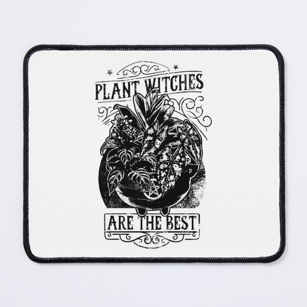Item preview, Plant Witch | Black Artwork | designed and sold by VintagePlantJoy.
