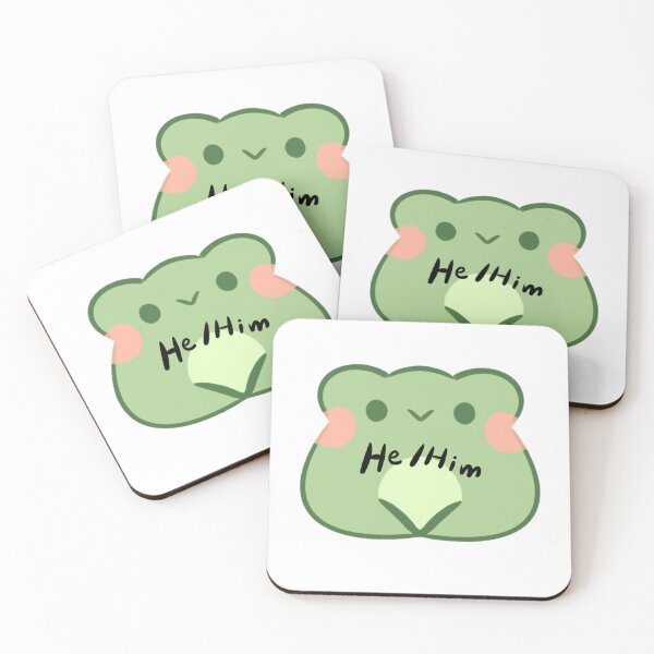 Item preview, He/Him Froggie  designed and sold by made-of-bees-.