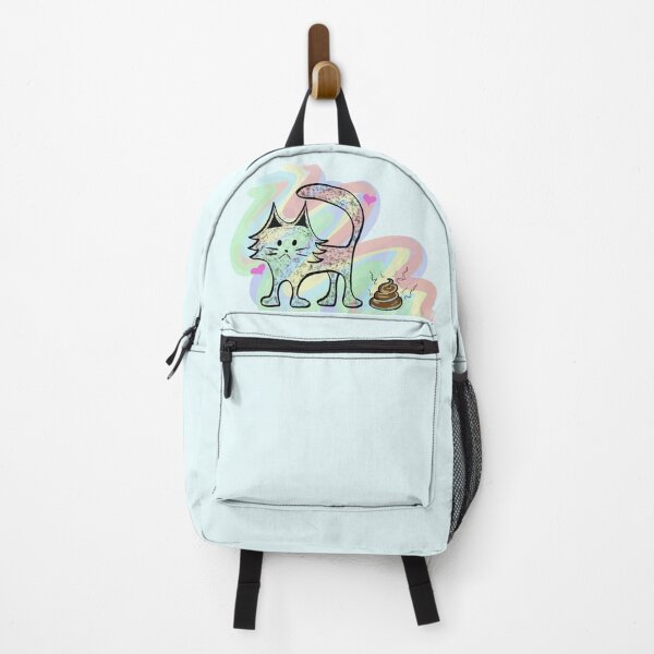 Item preview, Kitty Cat Cartoon Funny Rainbow Design designed and sold by RockettCrow.