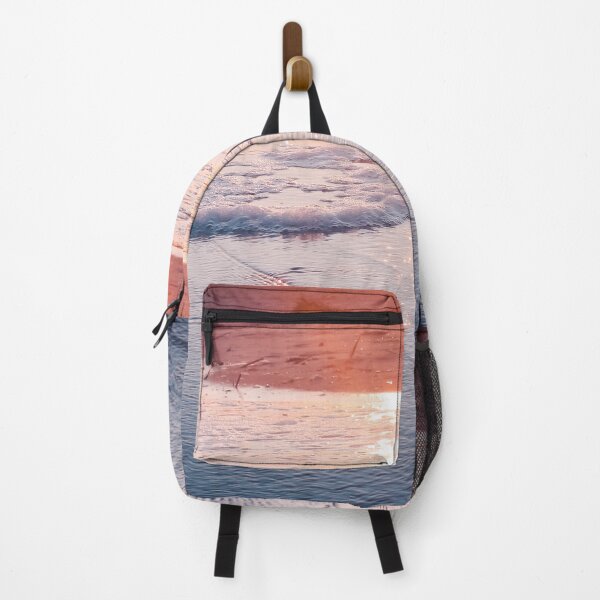 Item preview, Sunset illuminating the ocean waves designed and sold by Michael Deemer.