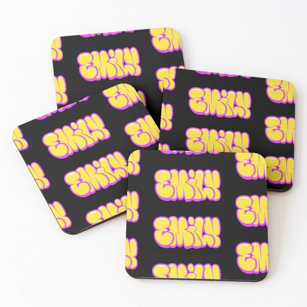 Item preview, Yellow Emily Name Tag designed and sold by ArtByNabes.