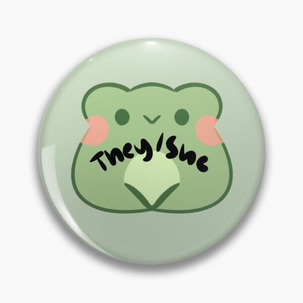 Item preview, They/She Froggie  designed and sold by made-of-bees-.