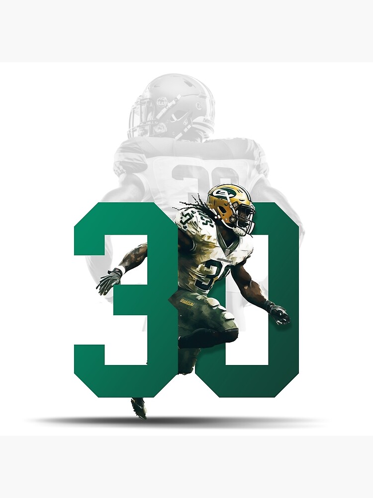 Davante Adams Alternate Jersey Sticker for Sale by designsheaven