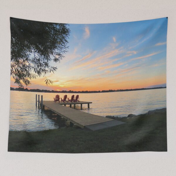 Item preview, St. Clair River Sunset No.3 designed and sold by MaryLinH.