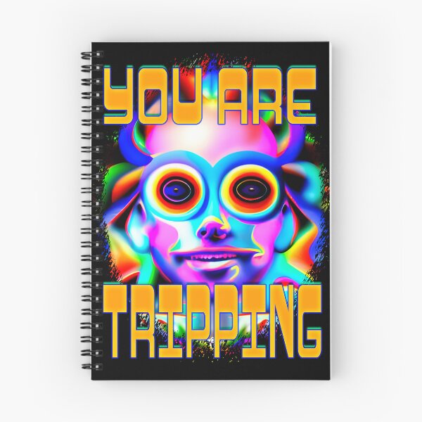 Item preview, You Are Tripping- Captioned (2)- Trippy Psychedelic Art designed and sold by TheThirdEye.