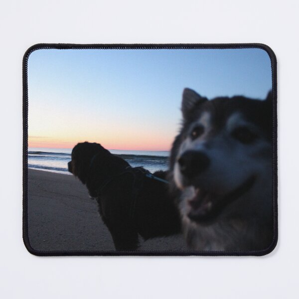 Item preview, sunrise happy dogs beach designed and sold by natchmiel.