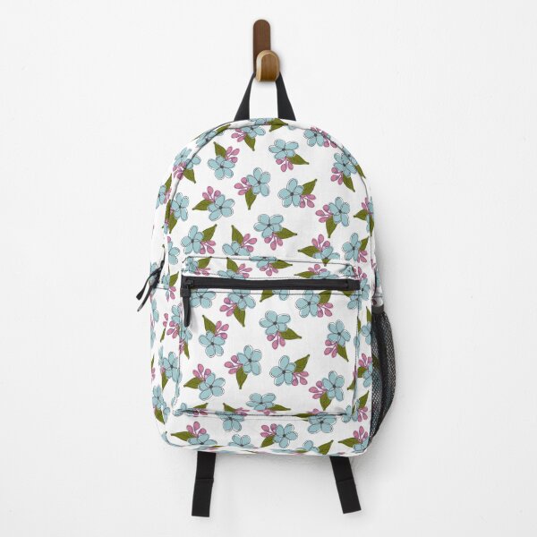 Aperçu de l'œuvre Floral bleu funky créée et vendue par cassi-b-designs.