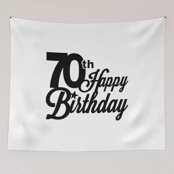 Item preview, 70th Birthday T-Shirt, Birthday T-Shirt, Happy Birthday T-shirt, Birthday Gift, Design for Man and Ladies ,Boy and Girl ,Classic T-Shirt Gift designed and sold by sixday 7day.