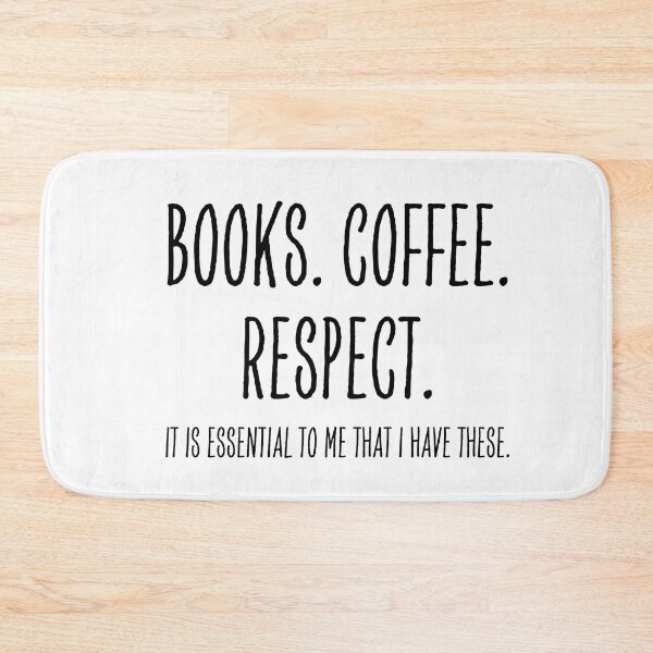 Item preview, BOOKS. COFFEE. RESPECT. designed and sold by successmom.
