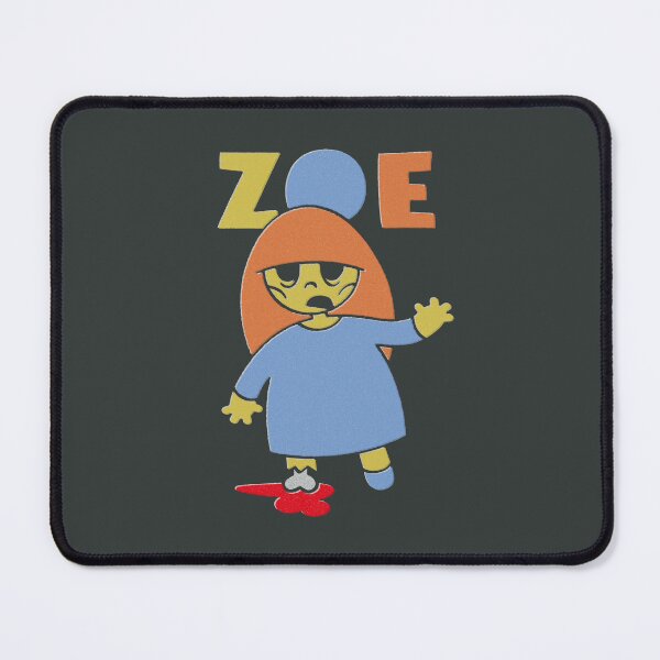 Item preview, Zoe - the cute little zombie girl designed and sold by BrownWoodRobot.