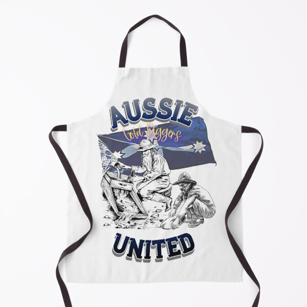 Item preview, Aussie Gold Diggers United - Gold Prospector designed and sold by The Chookies.