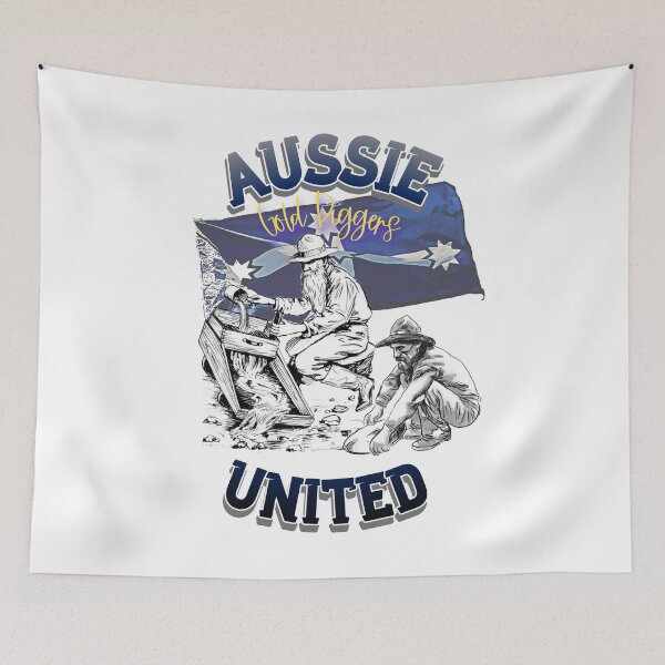 Item preview, Aussie Gold Diggers United - Gold Prospector designed and sold by The Chookies.