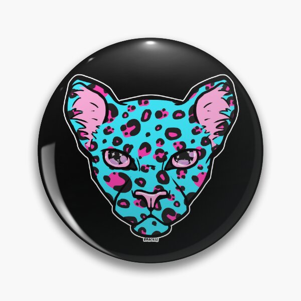 Item preview, Pink and Blue Leopard Print designed and sold by JanGrackle.