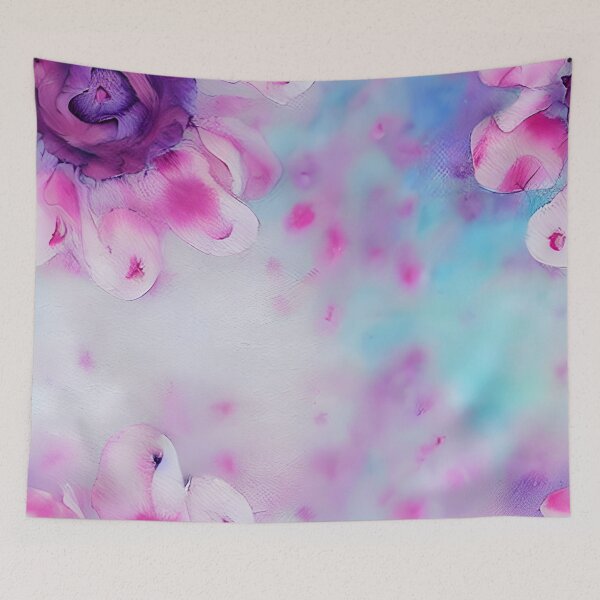 Item preview, Beautiful Wispy Flowers designed and sold by Poetic Patterns Studio.