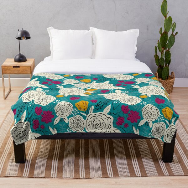 Item preview, Abstract floral design (green) designed and sold by SamfarStudio.