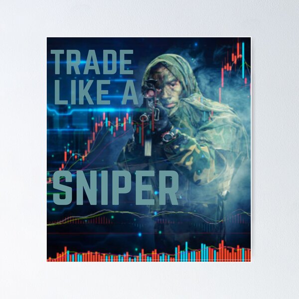 Artikel-Vorschau von HANDEL WIE EIN SNIPER BÖRSENMARKT BITCOIN KRYPTO FOREX TRADER ART, designt und verkauft von tradeculture143.